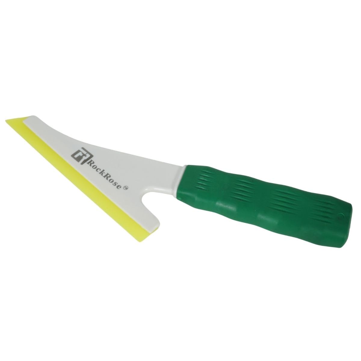RockRose Doctor Stroke Squeegee – Professional Window Tinting Squeegee &amp; Vinyl Wrap Applicator, Heavy-Duty Rubber Scraper for Auto Glass &amp; Flat Glass Tint Yellow 2PCS