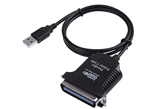 AllAboutAdapters USB to 36-Pin Centronics Parallel Printer Adapter Cable