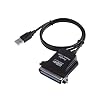 USB to 36-Pin Centronics Parallel Printer Adapter Cable
