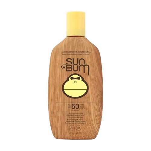 Sun Bum Original SPF 50 Sun Cream Lotion, Moisturizing Sunscreen with Vitamin E, Vegan and Reef Friendly, Broad Spectrum UVA/UVB Protection, 237ml