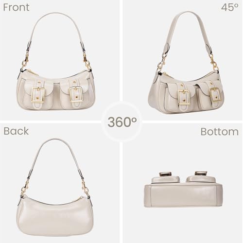 Image of Shoulder Bag for Women Y2k Purse Leather Hobo Tote Handbag Trendy Going Out Purse Crossbody Everyday Purse