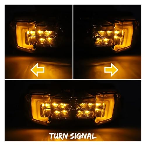 Luz de freno trasera para Yamaha FZ-09 que elimina parpadeos 12V LED 7