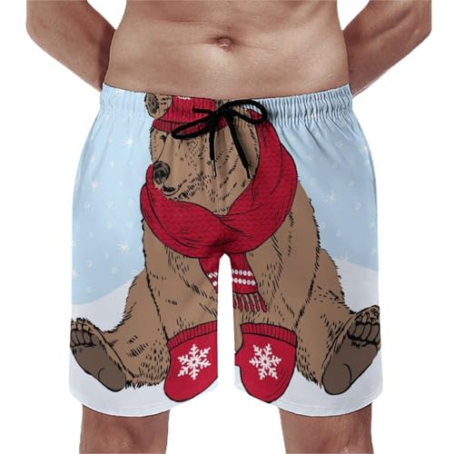 Maillot de bain séchage rapide homme ours contre l'humidité