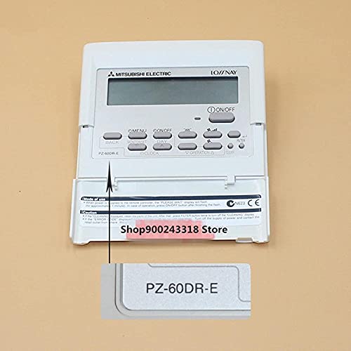 Certificazione: CE LLXXD per Mitsubishi Motor Controller del Cavo del condizionatore d\'Aria Centrale PZ-60DR-E Pannello di Controllo del Pannello di Controllo dell\'operatore Manuale (Colore: Nuovo) Pezzi di Ricambio