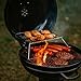 BBQ-Toro Kugelgrill Birch 57 cm | Grillfläche Ø 55 cm | Holzkohlegrill mit Deckel und abnehmbaren Aschekasten | schwarz | Rundgrill | BBQ Grill mit Lüftungsschieber, Barbecue Grill Holzkohle