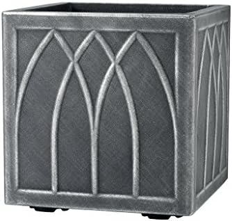 Stewart 5121031 32 cm Square Versailles Planter - Pewter