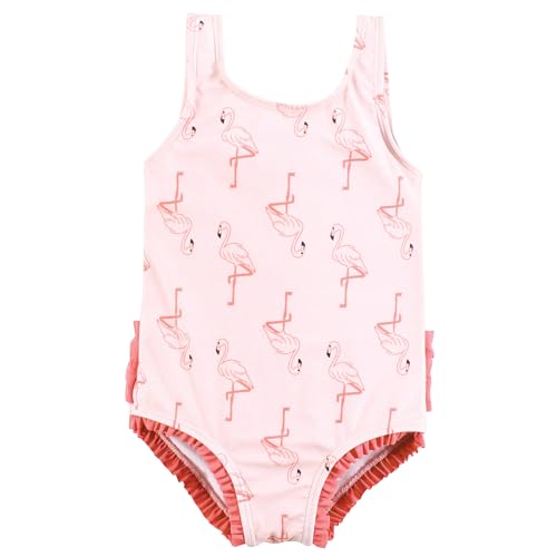 Maillot de bain rose flamant rose fille 4T Hudson Baby pour piscine et plage