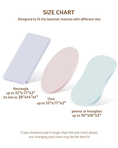 Image of Blissful Diary Muslin Bassinet Sheets, 2 Pack, Sunshine & Brown | fitted for bassinet mattress, soft and breathable cotton, boho style, easy care for machine wash, gift for boy and girl