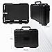MiKiJoy4U Audio Samplers Hard Case for Roland SP-404MKII/ SP-404A/ SP-404SX/ SP-404 Hard Shell Carrying Storage Case Equipped with Comfort Handle with Customizable Foam