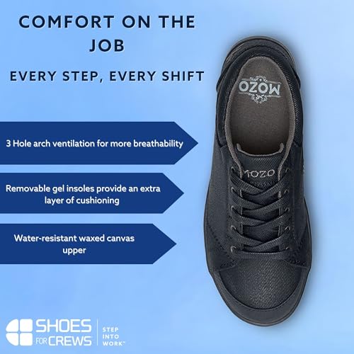 Image of MOZO Maven Women's Work Sneaker, Non-Slip, Water-Resistant