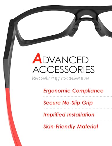 Image of Rubber Ear Socks Replacement for Oakley Activate OX8173 /Activate Asian Fit OX8169F Eyeglass - Multiple Options
