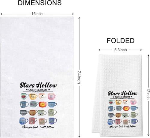 Luke's Coffee Towel serviette de cuisine durable Stars Hollow 1779 - 3