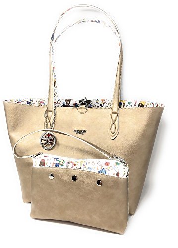 Piero guidi TOTE BAG CON POCHETTE RIVERSIBILE TOTE...