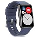 Onedream Correa Compatible para Huawei Watch Fit Banda, Silicona Suave Repuesto Respirable Pulsera, Deportiva Ajustable Accesorios para Hombre Mujere (Sin Reloj)