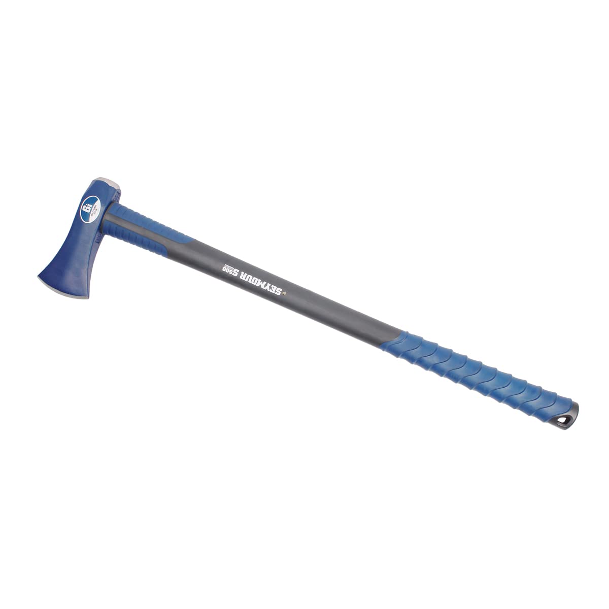 Seymour 41885 6 lb Splitting Maul - Spiral Anti-Slip Grip & Overstrike Protection - Fiberglass 36