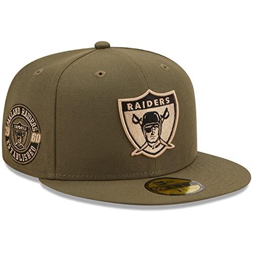 New Era 59Fifty Cap NFL Established Oakland Raiders - 7 1/4