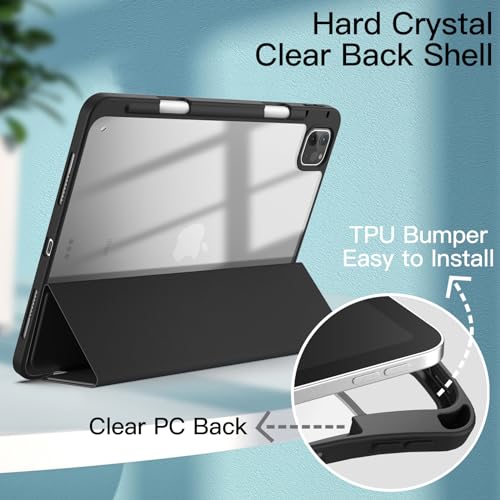 Image of JETech Case for iPad Pro 11 inch 4 /3 /2 /1, Black