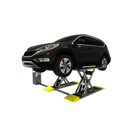 BendPak MDS-6LP - 6000lb Weight Capacity - Open Center Mid Rise Car Vehicle Automobile Lift Home Garage Shop Mechanic Lifter