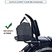 DreDoggMoto Motorcycle Custom Stealth Mounting Luggage Rack Trunk Tour Pack Mount Luggage Support Black(Width 11.8