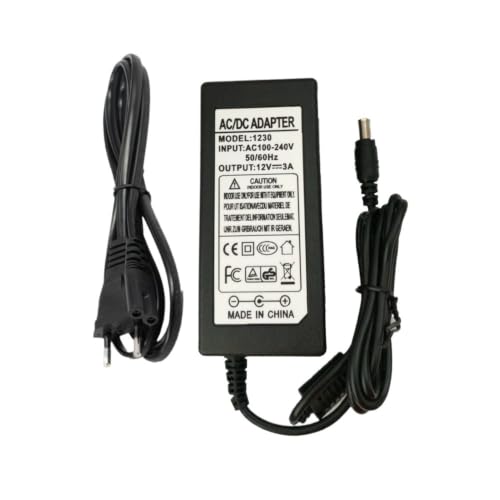 Adaptador de corriente 12V 3A para Haier HT-20618B conector AU 3