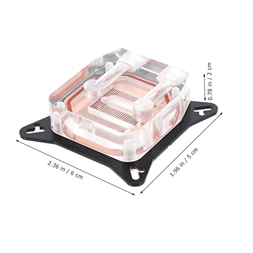 Base GPU Waterblock con canales precisos para refrigeración miniatura 2
