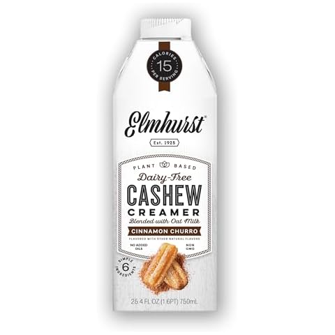 Elmhurst Cinnamon Churro Cashew Creamer Cover