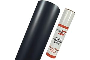 VViViD Adhesive Black Waterproof Chalkboard Vinyl for Cricut, Silhouette & Cameo