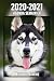 2020-2021 Agenda Semainier Husky de Sibérie: A5, 221 Pages | 24 Mois | Planificateur & Organiseur | Calendrier | Une double page par semaine | Journal | Agenda | En Francais