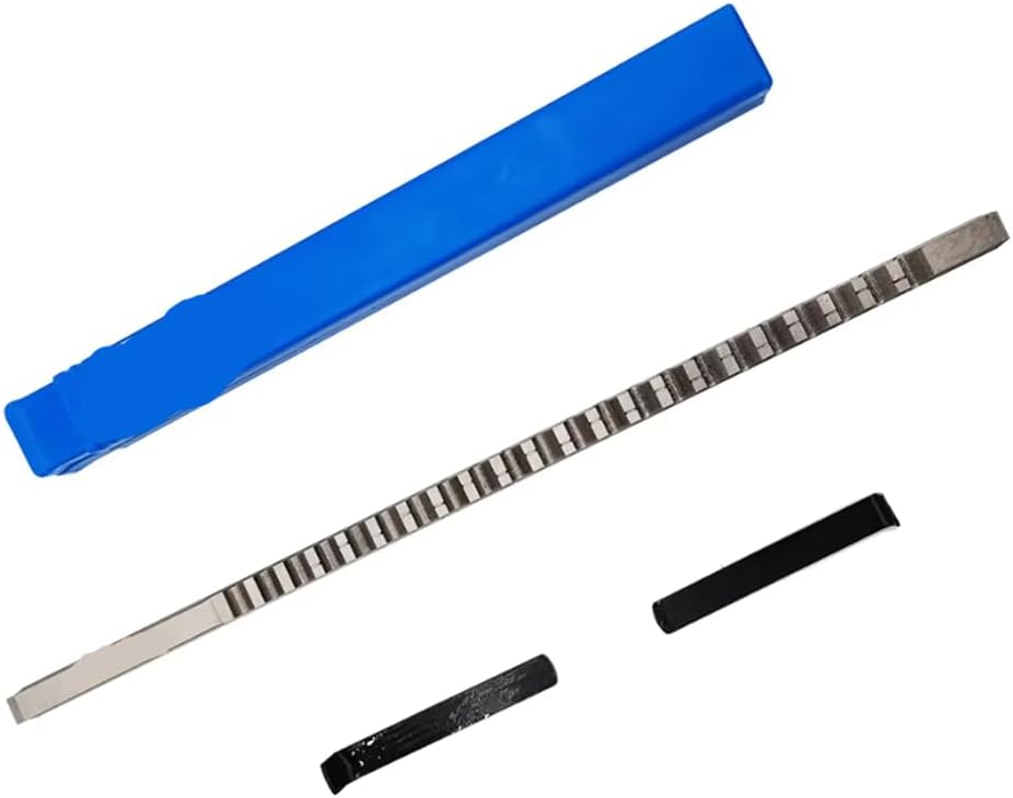 Push Type Keyway Broach High Speed Steel Cutting Tool 2mm to 14mm for Machine Processing
