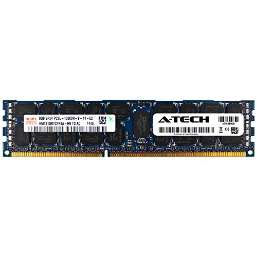 A-Tech Hynix 8GB W[ PC3-10600 1.35V Dell PowerEdge M710hd M820 M915 A3721494 R410 R420 R515 A3721500 R520 R610 R620 A37215 05