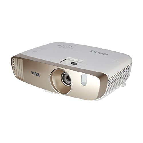 W2000 de BenQ, Projecteur Rec 709 Full HD 1080P, Installation Modulable, Courte Portée (100' à 2,5 m), Projection Latérale, Décalage de l'Objectif, Correction de la Distorsion Trapézoïdale 2D