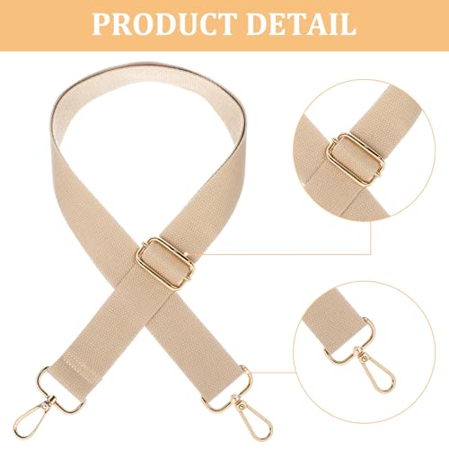 Image of cobee 8 Pcs Wide Purse Straps Replacement, Solid Color Crossbody Bag Straps Set Adjustable Shoulder Handbag Strap for Women