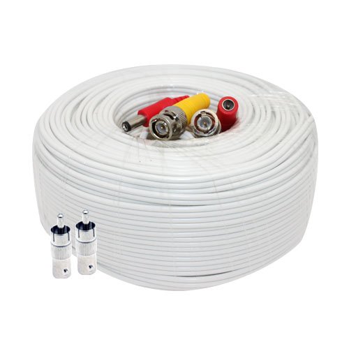 Cavo Siamese Per Telecamere Di Sicurezza CCTV - 60 Piedi (18m - Foto 13