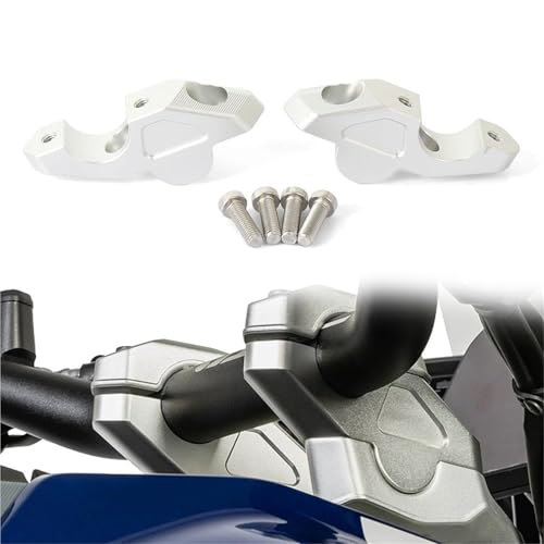 Rehausses de guidon CNC pour BMW R1300GS Adventure en alu aéronautique