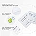 Disposable Wet Wipes, Box of 100 Sterile Alcohol Prep Pads, Wipes Cleanser Universal for Skin Nail, Computer, Mobile Phone, Digital Camera, Notebook Yoruii