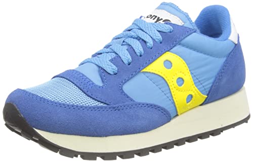 Saucony Jazz Original Vintage, Scarpe da ginnastica Uomo, Blue Yellow, 37.5 EU
