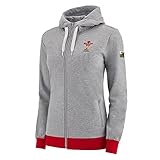 taille pull mango Facile à utiliser Macron WRU Merch Ca LF Sweat à Capuche zippé pour Femme Gris Taille 42