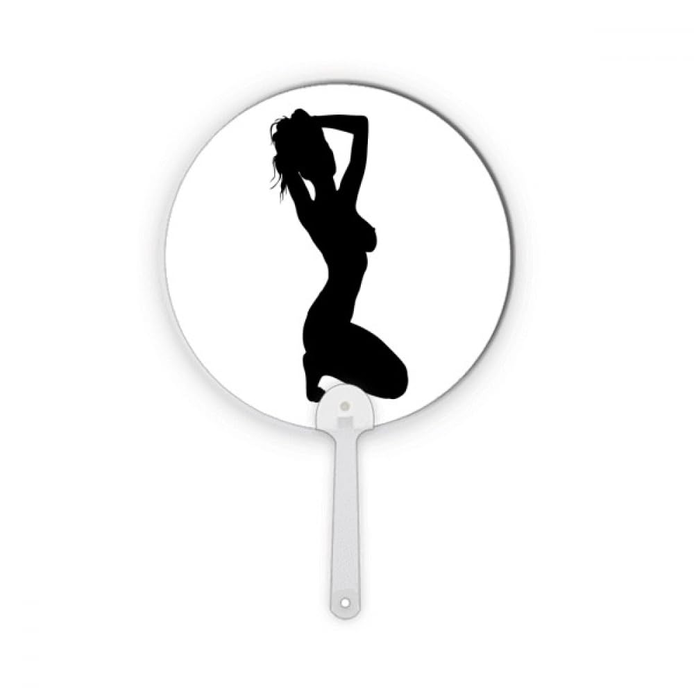 Contour rond en plastique no/no Hot Woman Squats pour réussir facilement votre décoration d'éventail