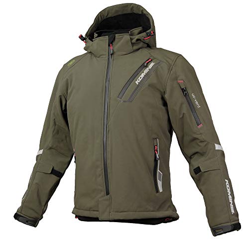 カーキ色のジャケット