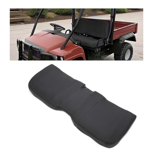 HECASA Seat Bottom Cushion Compatible with John Deere 4X2 HPX 4X4 HPX HPX615E HPX815E XUV 615E 625i 815E 825E 825i 825M 855D 855E 855M S4 Gator Replacement for AM140946 Black