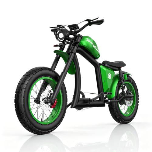 Electric Bike for Adults, 2250W Peak Motor, 20" Fat Tire