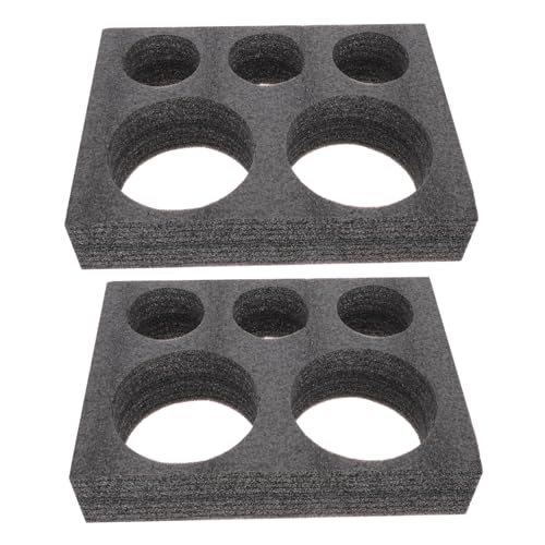 Alipis 2Pcs Drink Carrier Tray Non Slip Takeout Cup Holder for Milk Tea Beverages Rattle Resistant Easy to Clean for Deliveries Multiple Drinks Storage