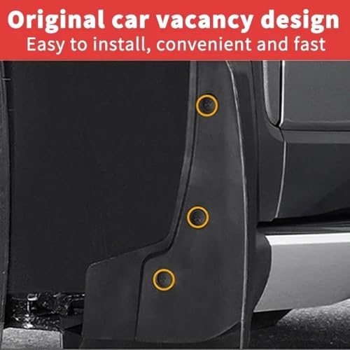Guardabarros a prueba de salpicaduras para Chery iCar 03, juego de protectores de ruedas 5