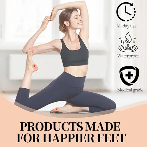 48PC Corn Pads Set, Felt Callus Pads for Feet, Toe and Callus Pads for Bottom of Foot, Invisible Protective and Shock - Absorbing Pads for Foot Pain and Abrasion Prevention - Thumbnail 5