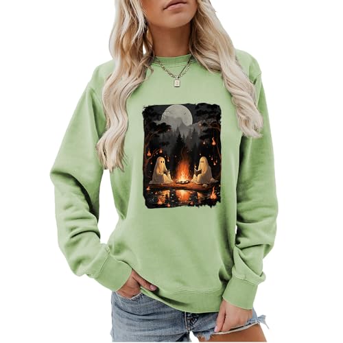 Sweat-shirt d'Halloween femme chaud contre le froid de l'automne hiver