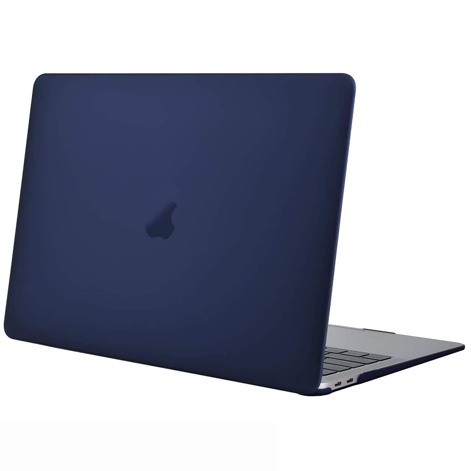 Aavjo, Case Compatible for MacBook Air 13 inch 2020 -A2337 (M1), 2020 – A2179, 2018-2019 A1932 with Retina Display, Plastic Hard Shell & Keyboard Cover, Navy Blue