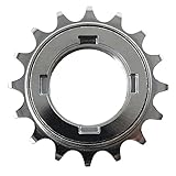 CyclingDeal Single Speed Bike Bicycle Freewheel - Compatible with Shimano Type Freewheel Cassette - 16 Teeth for 1/2' x1/8' Chain