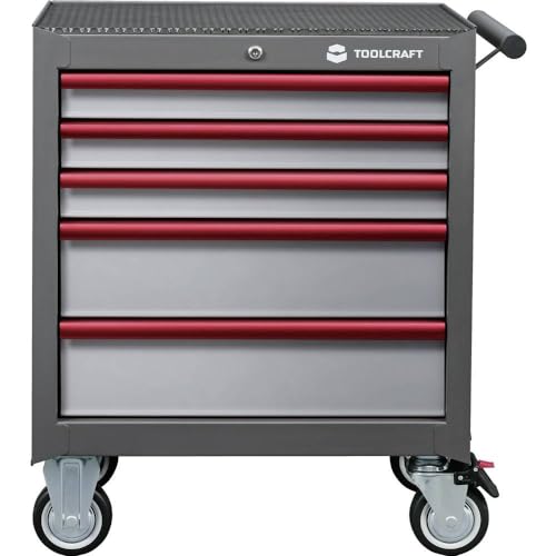 TOOLCRAFT Werkzeugwagen WSW-305 Toolraft, Maße: (L x B x H): 459 x 677 x 845 mm
