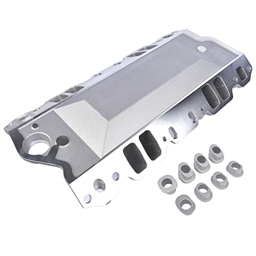 Image of Intake Manifold Replacement for SBC Chevy 350 Small Block 22026 82026 52026 | Aluminum Dual Plane Air Gap