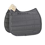 eskadron pad schwarz *unempfingliche Glossy-Oberfläche *Cool/Dry Innenseite *vulominöse Füllung mit breiter Quersteppung *beidseitige Embleme *extra atmungsaktiver Mesheinsatz im Rückenkanal *höherer Schnitt am Widerrist *Fauxfur Polster abklettbar *umlaufende Kor